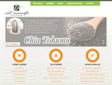 Tablet Screenshot of idilimamoglu.com